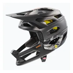 Kask rowerowy UVEX Revolt MIPS oak brown/orange matt