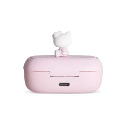 Słuchawki bezprzewodowe OTL Technologies Hello Kitty 3D Character Collectible TWS Earphones Dokanałowe Bluetooth 5.3 Różowy