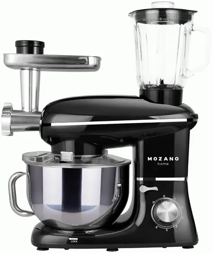 Robot kuchenny planetarny MOZANO Rob 02 1400W z blenderem kielichowym Czarny
