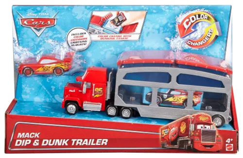Cars Auta Maniek Marian Colour Change ze zbiornikiem Disney CKD34 Mattel