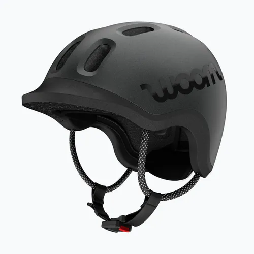 Kask rowerowy dziecięcy woom Ready charcoal metallic