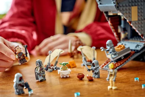 LEGO 75453 Star Wars: Мандалорский песчаный краулер джавов, набор кубиков 14+