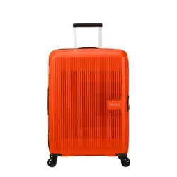 Walizka średnia poszerzana American Tourister AeroStep - bright orange