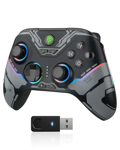 Pad EasySMX X15 do Nintendo Switch, PC Bezprzewodowy Czarny