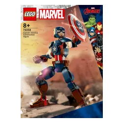 LEGO Super Heroes 76258 Figurka Kapitana Ameryki do zbudowania