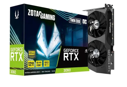 Karta graficzna Zotac GeForce RTX 3060 Twin Edge OC LHR 12GB GDDR6 192bit DLSS