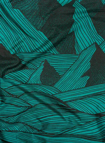 Hamak dwuosobowy ENO DoubleNest Print Hammock - mountains to sea/grey