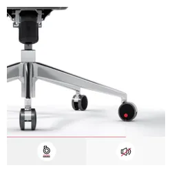 Fotel DIABLO CHAIRS V-Basic Biało-czarny