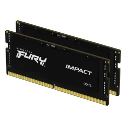 Pamięć Kingston FURY Impact DDR5 64GB (2 x 32GB) 5600 CL40 SODIMM Czarny