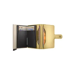 Portfel kieszonkowy RFID Secrid Miniwallet Pebble - butter yellow