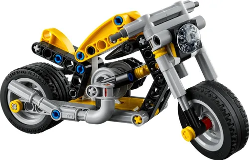 LEGO Technic 42225 Żółty motocykl