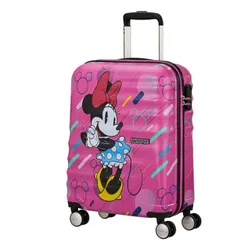 Walizka kabinowa American Tourister Wavebreaker Disney - Minnie future pop