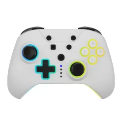 Pad Armor3 NuRival Light Up do Nintendo Switch Bezprzewodowy Biały