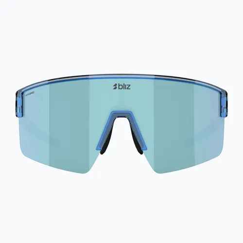 Okulary przeciwsłoneczne Bliz P004 transparent blue/smoke ice blue multi
