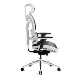 Fotel DIABLO CHAIRS V-Commander Biało-czarny