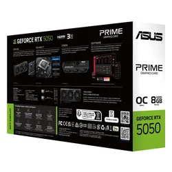 Karta graficzna ASUS Prime GeForce RTX 5050 8GB GDDR6 OC Edition DLSS 4