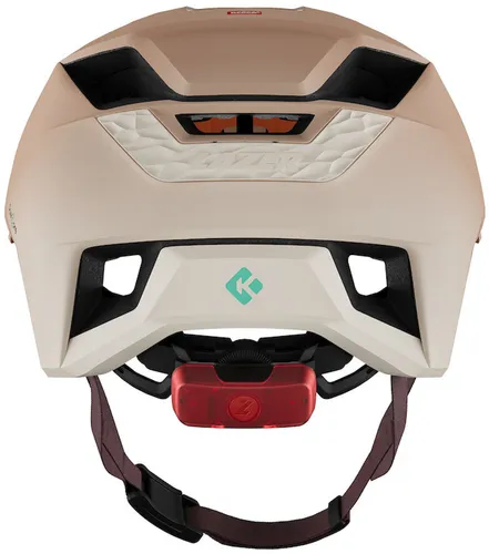 Kask rowerowy LAZER Impala KinetiCore Beżowy MTB z możliwością zamontowania lampki (rozmiar M)