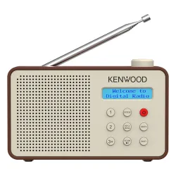 Radioodbiornik Kenwood CR-M25DAB-T Radio FM, DAB+ Bluetooth Brązowy