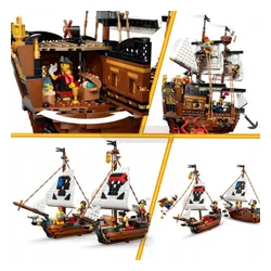 LEGO Creator 3w1 31387 Legendarny statek piracki, zestaw klocków 9+