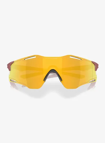 Okulary przeciwsłoneczne Oakley Cybr Zero - matte iron red/prizm 24k