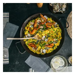 SKOTTSBERG Carbon Steel 34 cm - patelnia / wok ze stali węglowej nieprzywierający