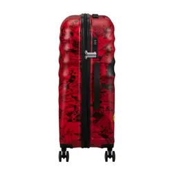 Walizka średnia American Tourister Wavebreaker Disney - Mickey comics red