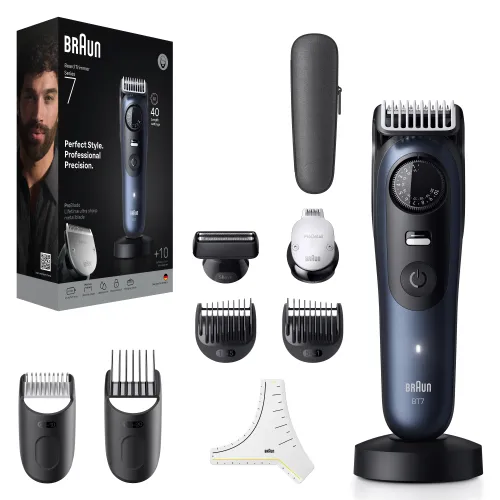 Trymer Braun BT7540 4 nasadki 120min