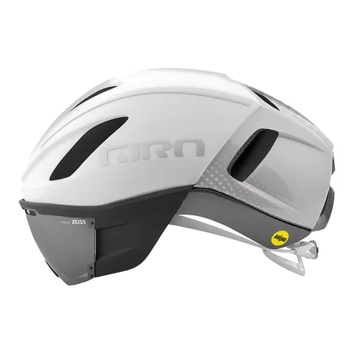 Kask rowerowy Giro Vanquish Integrated Mips matte white/silver/vivid road onyx