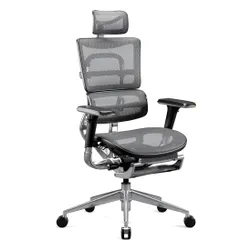 Fotel DIABLO CHAIRS V-Master Czarno-szary