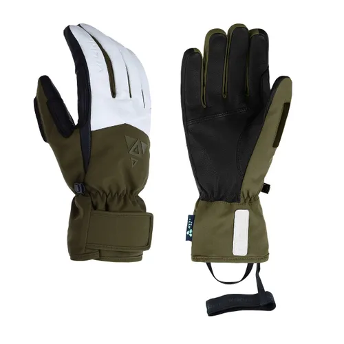 Rękawice narciarskie męskie Viking Norvik Pro Pipe khaki/white