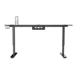 Biurko Ultradesk CRUISER 160cm Regulacja wysokości Czarno-czerwony