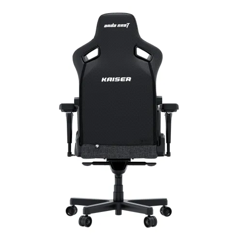 Fotel Anda Seat Kaiser 3 Pro XL Gamingowy do 200kg Tkanina Ciemnoszary