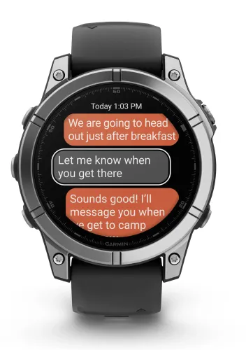 Smartwatch Garmin Fenix E 47mm GPS Srebrny