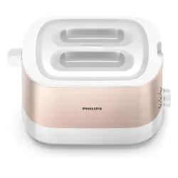 Toster Philips HD2638/11 Ruszt do bułek Rozmrażanie 1050W