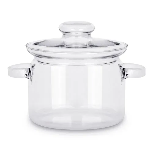 Garnek szklany żaroodporny z pokrywką SIMAX NYKO 2 l
