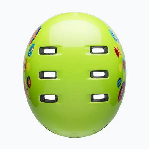 Kask rowerowy dziecięcy Bell Lil Ripper Jr monsters gloss green
