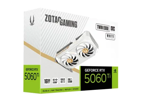 Karta graficzna Zotac GeForce RTX 5060 Ti Twin Edge OC White Edition 16GB GDDR7 128bit DLSS 4