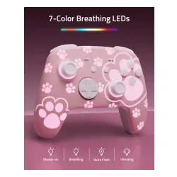 Adapter FUNLAB Firefly Pro Controller - Cat Paw do Nintendo Switch / Switch 2 Bezprzewodowy