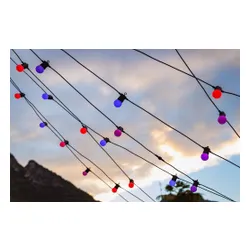 Lampki choinkowe Twinkly Inteligentna ozdoba świetlna Twinkly Festoon 20 LED RGB 10 m