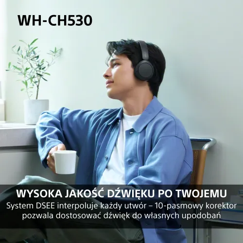 Słuchawki bezprzewodowe Sony WH-CH530 Nauszne Bluetooth 6.0 Różowy