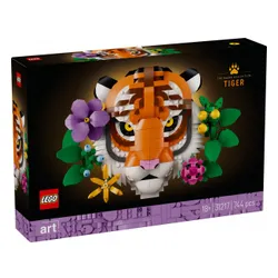 LEGO Klocki ART 31217 Kolekcja zwierząt - tygrys