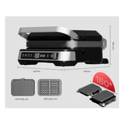 Grill elektryczny TURBOTRONIC TT-CG1W