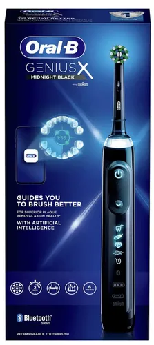 Szczoteczka rotacyjna ORAL-B Genius X Czarny