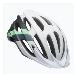 Kask rowerowy Bell Drifter matte gloss white black/mint