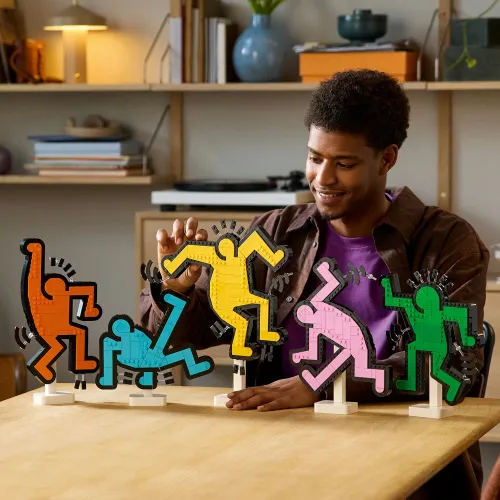 LEGO 31216 Art Keith Haring — tańczące postacie