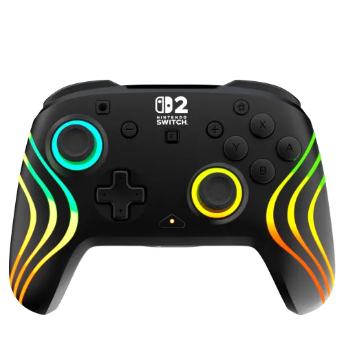 Pad Turtle Beach Afterglow Wave Wireless RGB Controller do Nintendo Switch 2 Bezprzewodowy Czarny