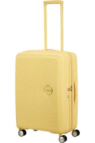 Средний чемодан American Tourister Soundbox 67cm - Pastel Yellow