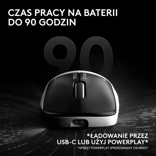 Myszka gamingowa Logitech G Pro X2 Superstrike Biały