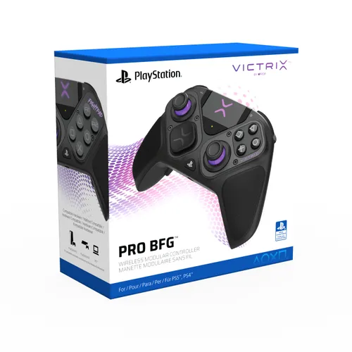 Геймпад Victrix Pro BFG Pad для PS5, PS4, ПК-беспроводной / проводной-черный