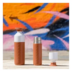 Termiczna eko-butelka na wodę 580 ml Dopper Insulated - terracotta tide